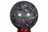 Sparkly, Purple Lepidolite Sphere - Madagascar #214004-1